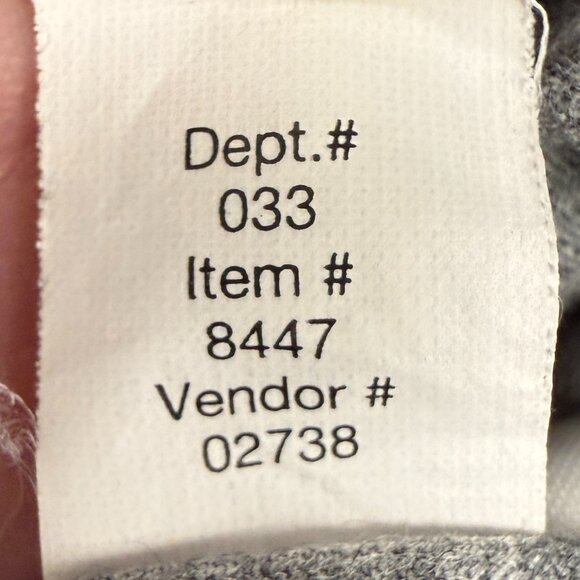 Men's EDDIE BAUER Outdoor‎ Thick Heather Gray Henley- Size Large - Picture 10 of 10